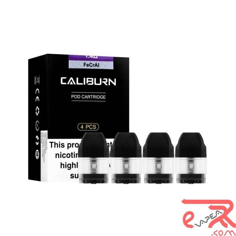 Uwell Caliburn Pod Replacement 1.4ohm (Pack 4)